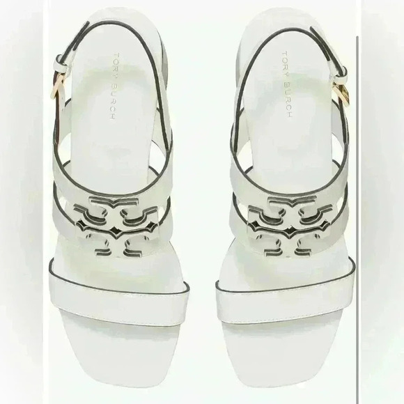 Tory Burch Ines Slingback leather Sandal size 7 - Picture 2 of 7